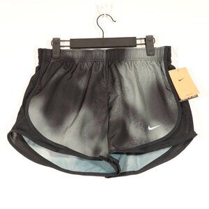 NWT Nike Tempo Running Shorts Size Medium in Neutral Black Gray